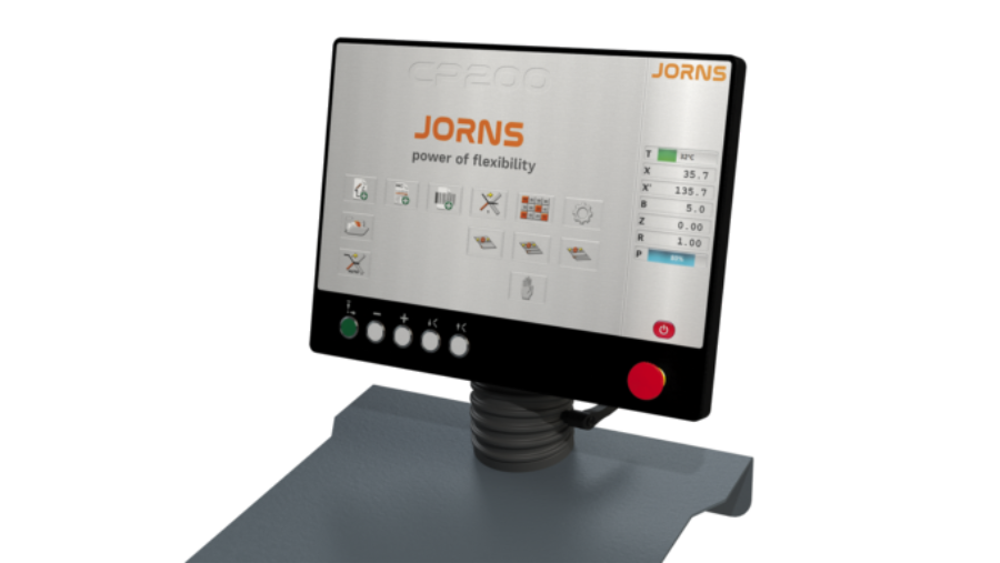 CP200 graphic control system: automatic calibration